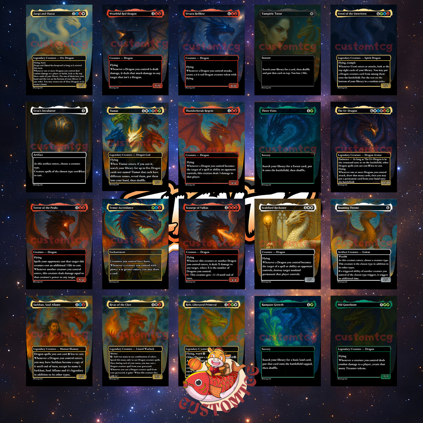 Cosmic Dragons Deck