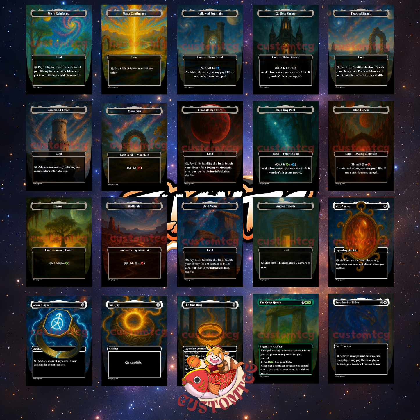 Cosmic Dragons Deck