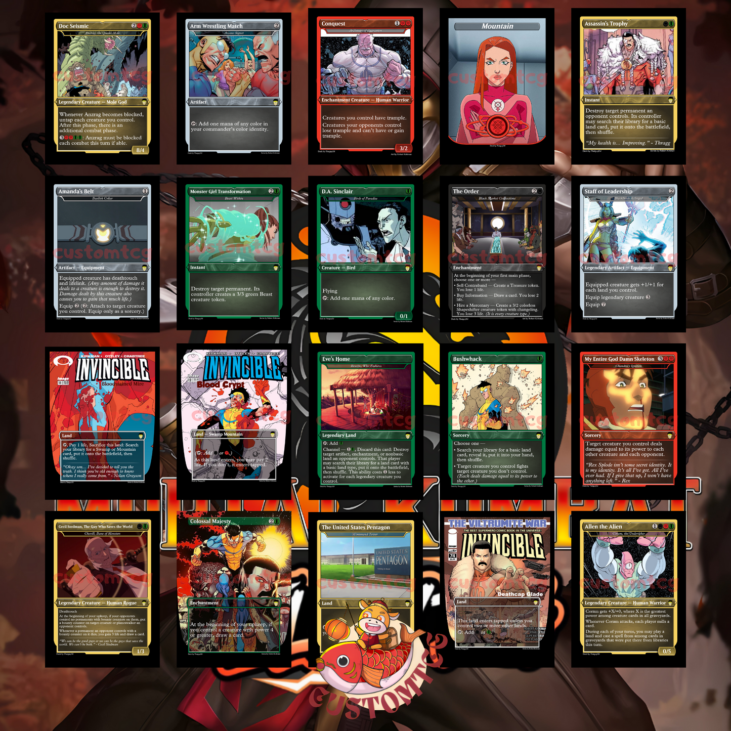 Invincible Commander Deck