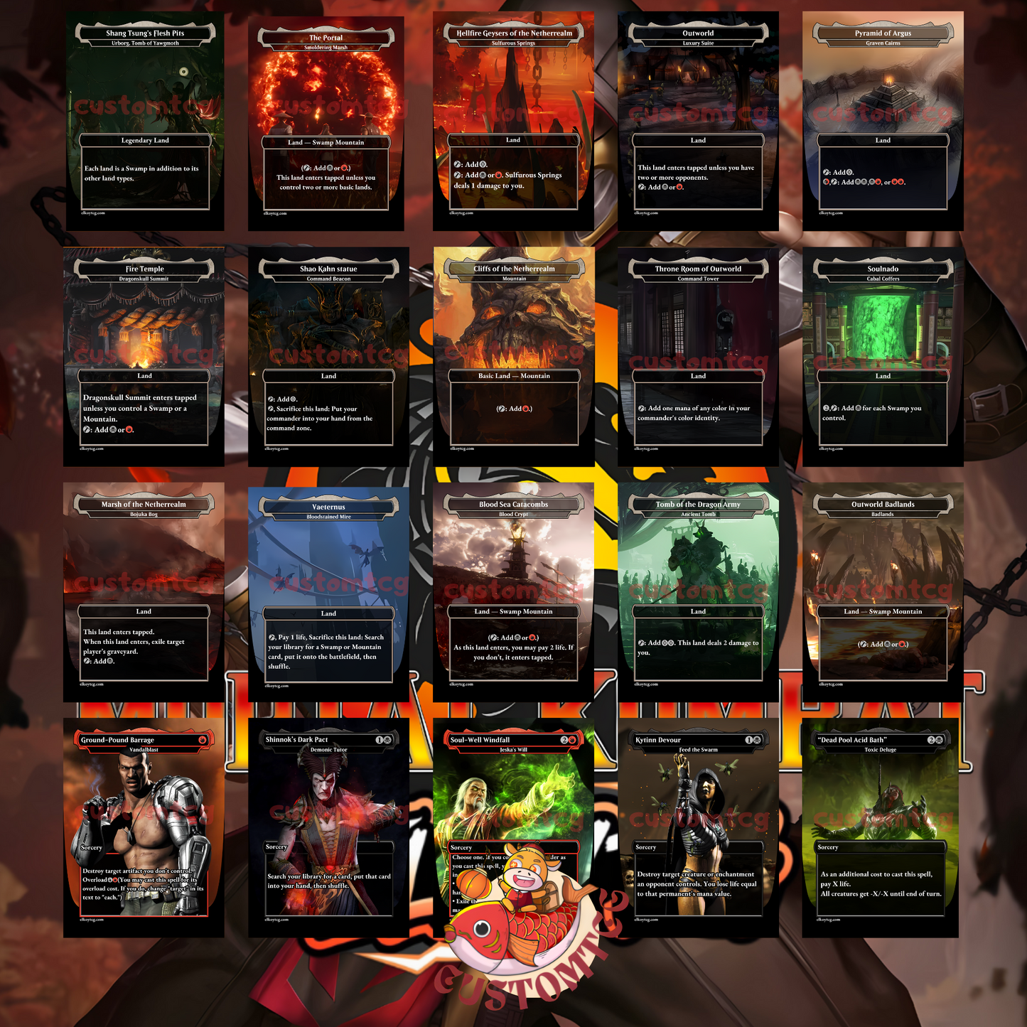 Mortal Kombat – Custom Deck