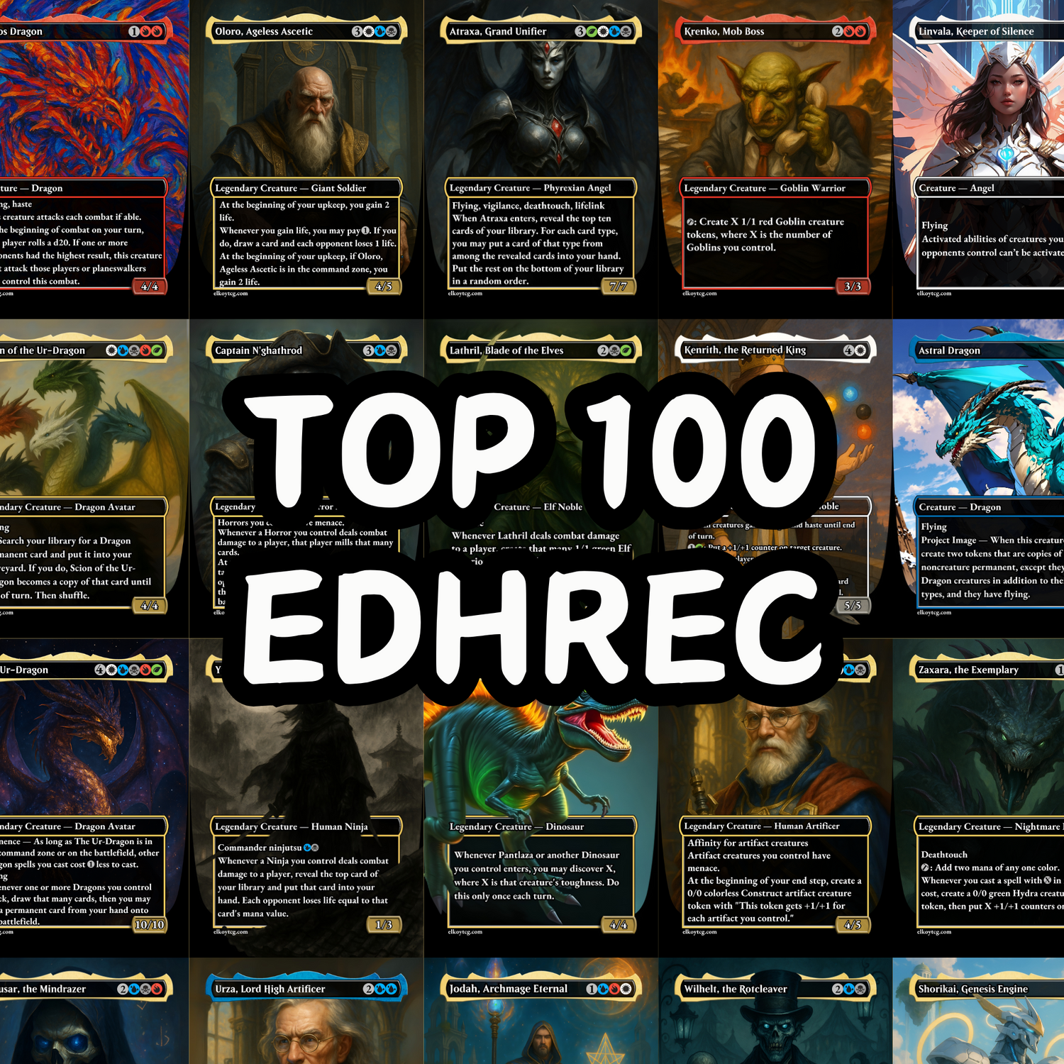 TOP 100 EDHREC 2023-2025