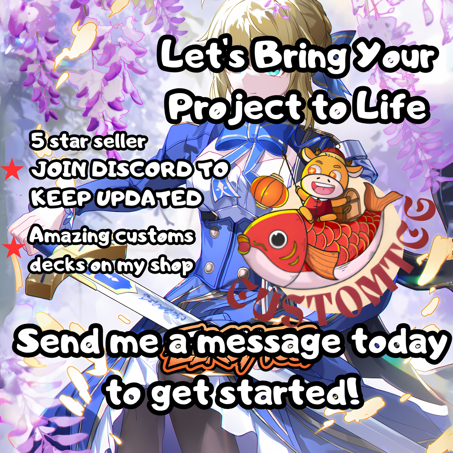 Fate Round Table V4 Custom DecK