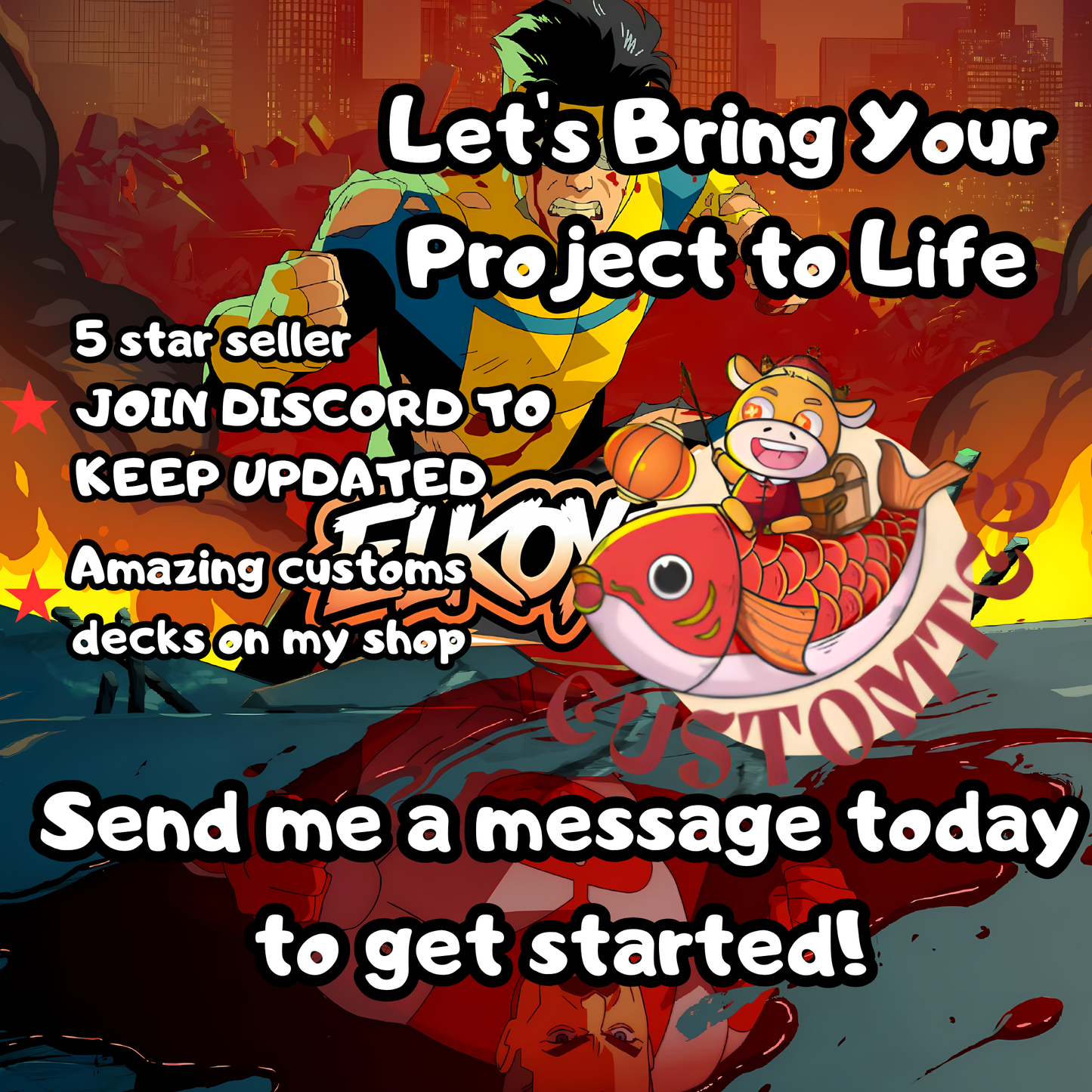 Invincible Custom Deck