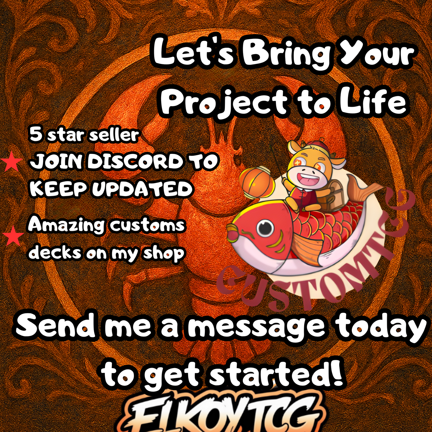 🦞 Custom Lobster Deck – Ragost, Deft Gastronaut