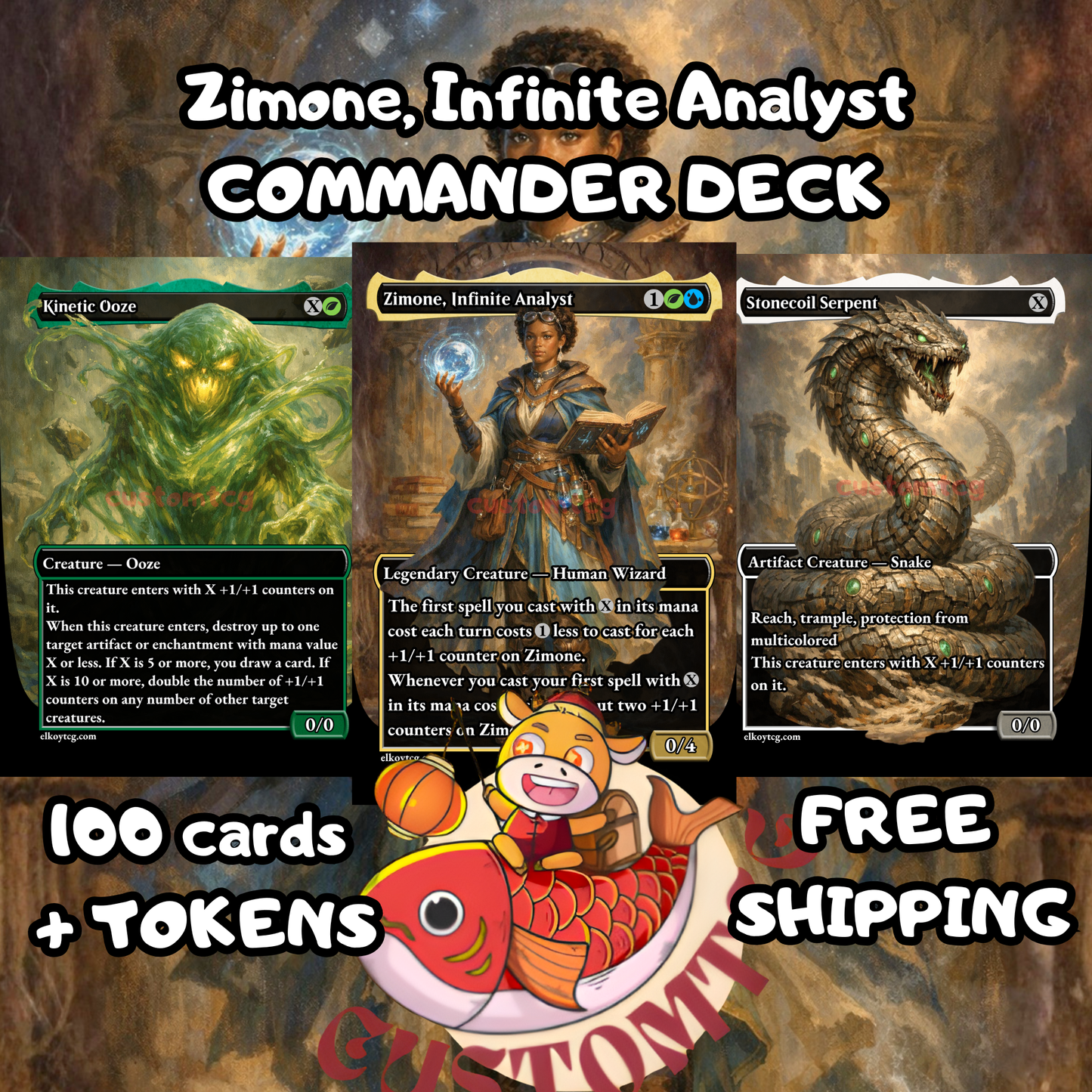 Zimone, Infinite Analyst custom deck