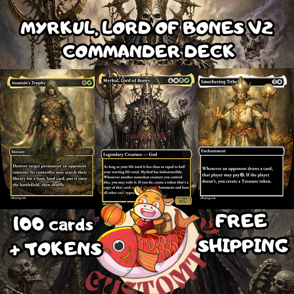 mtg myrkul commander deck Myrkul, Lord of Bones V2 Custom MTG: kaldheim except its an enchantment Final Fantasy Commander Decks: Choose One:M3C Eldrazi Incursion (All 5 Colors)