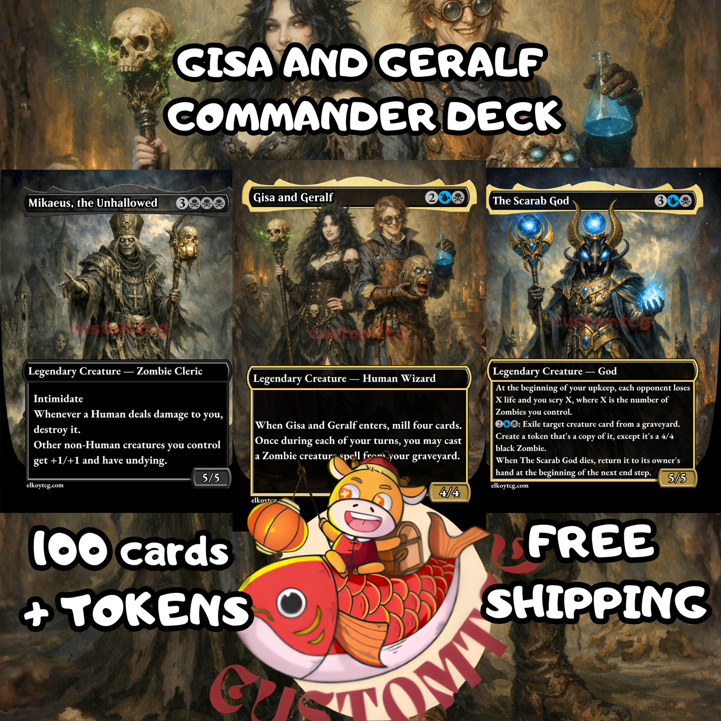 Gisa and Geralf Custom Deck