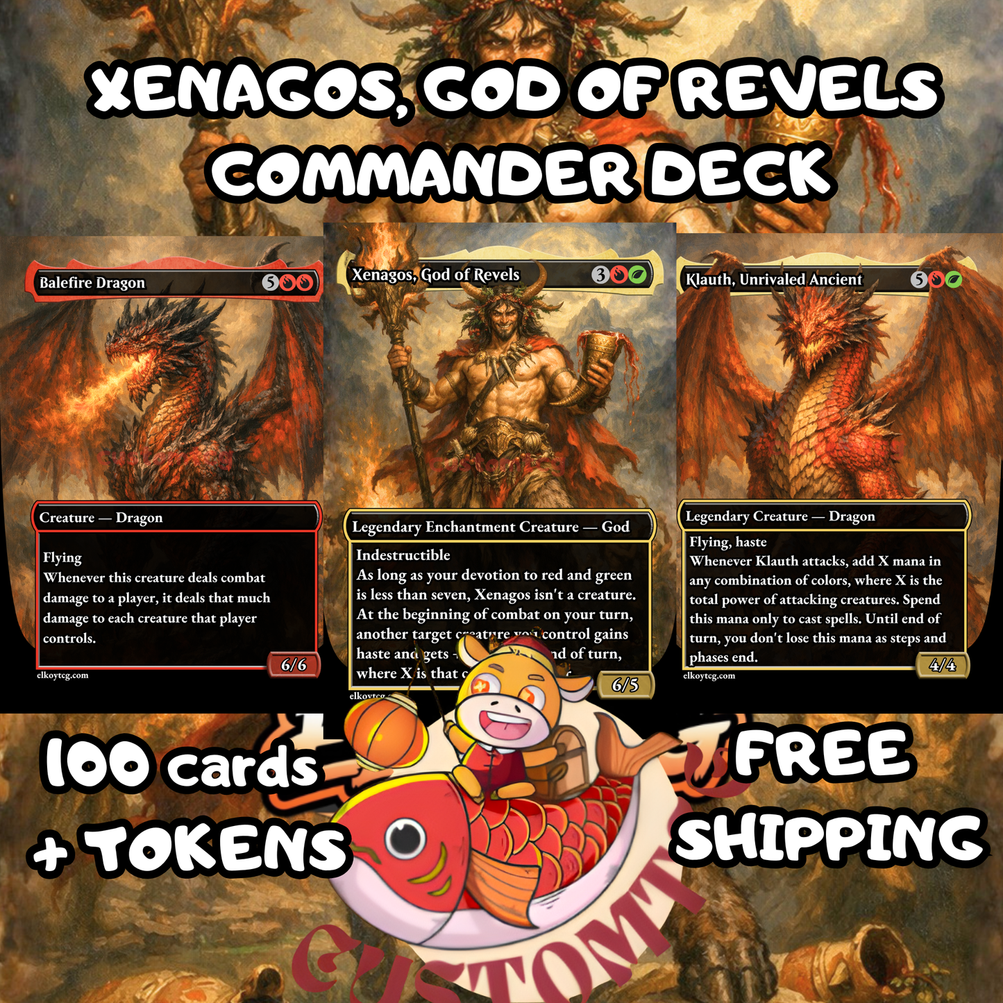 Xenagos, God of Revels Custom Deck