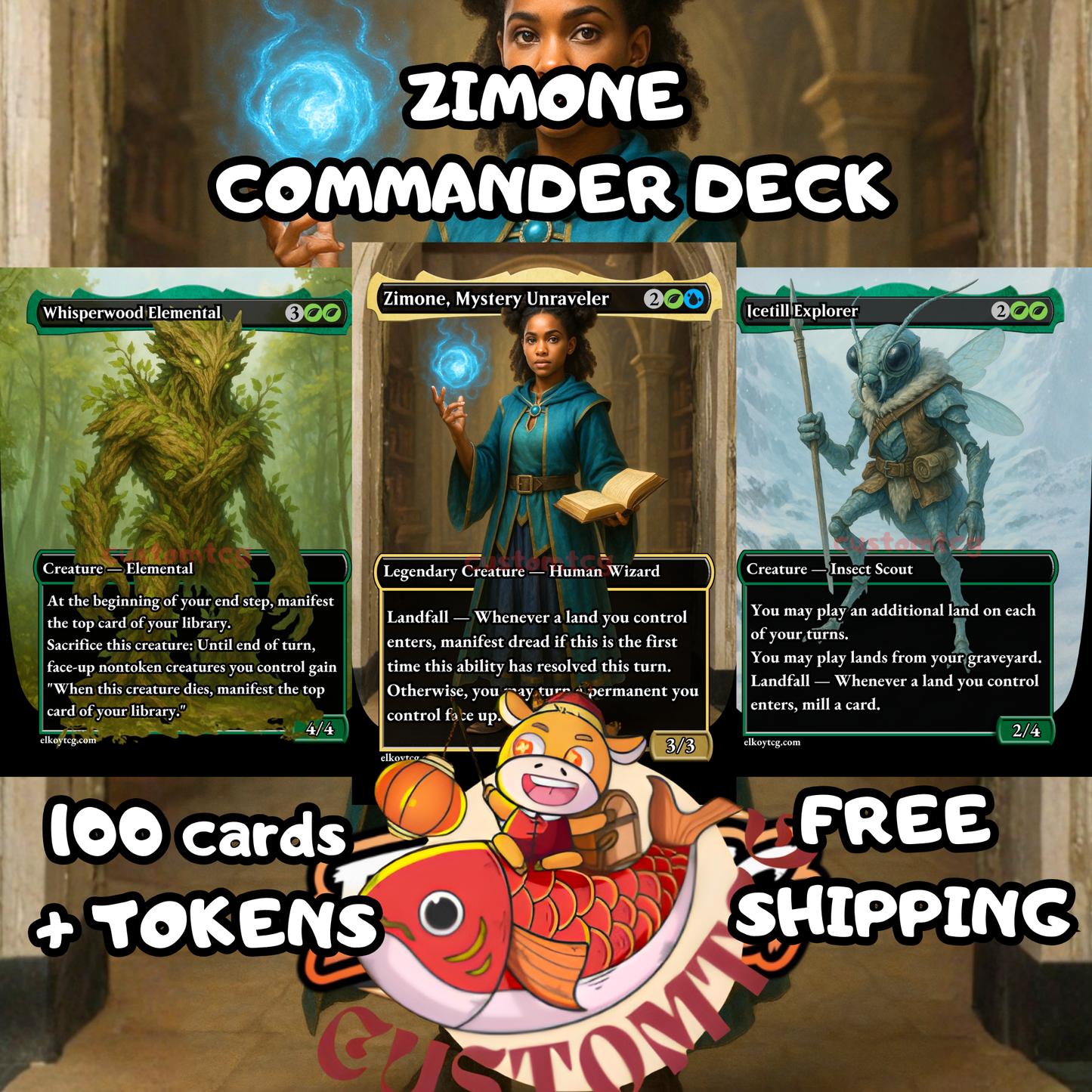 Zimone, Mystery Unraveler –  Deck 🌌🌿