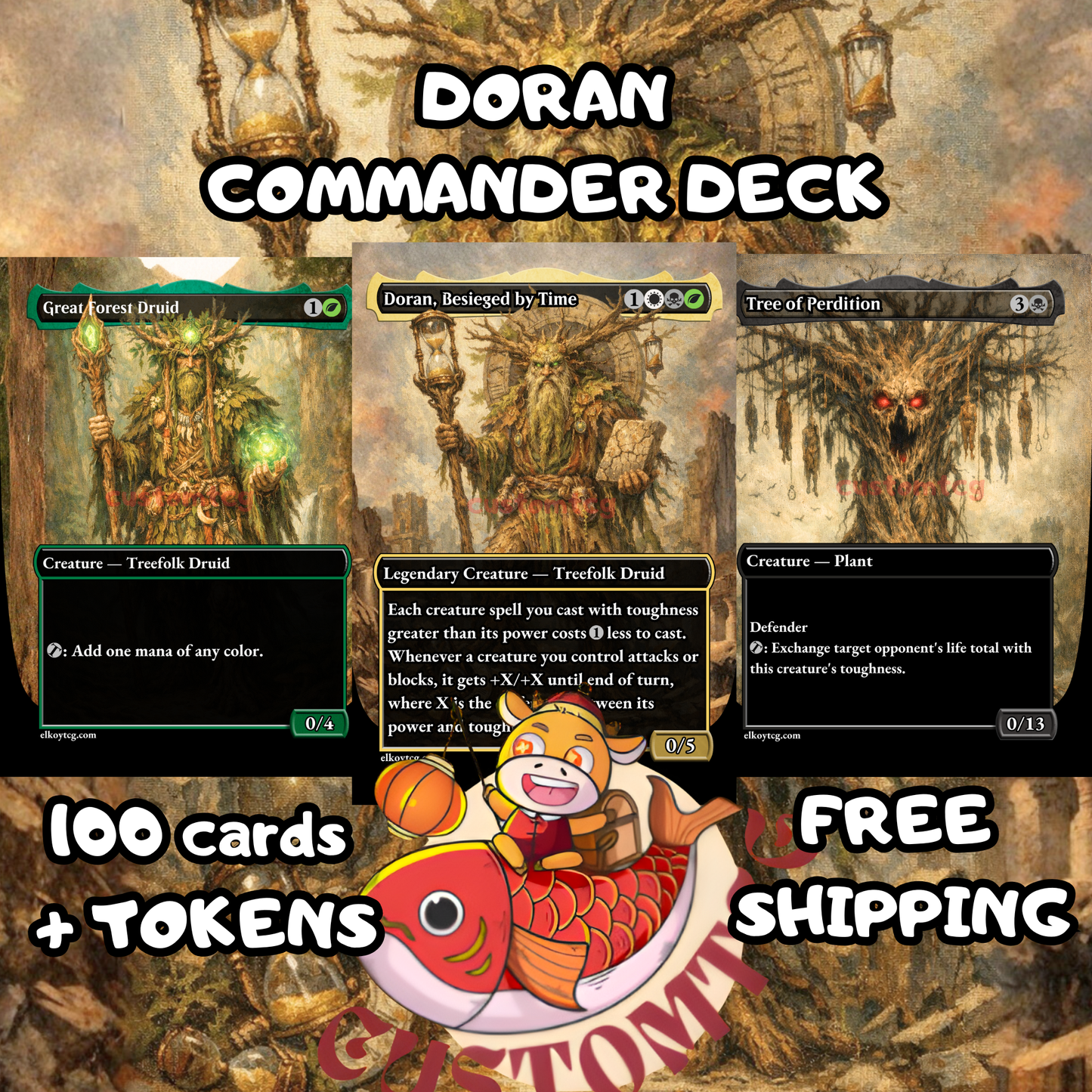Doran, Besieged by Time Custom Deck