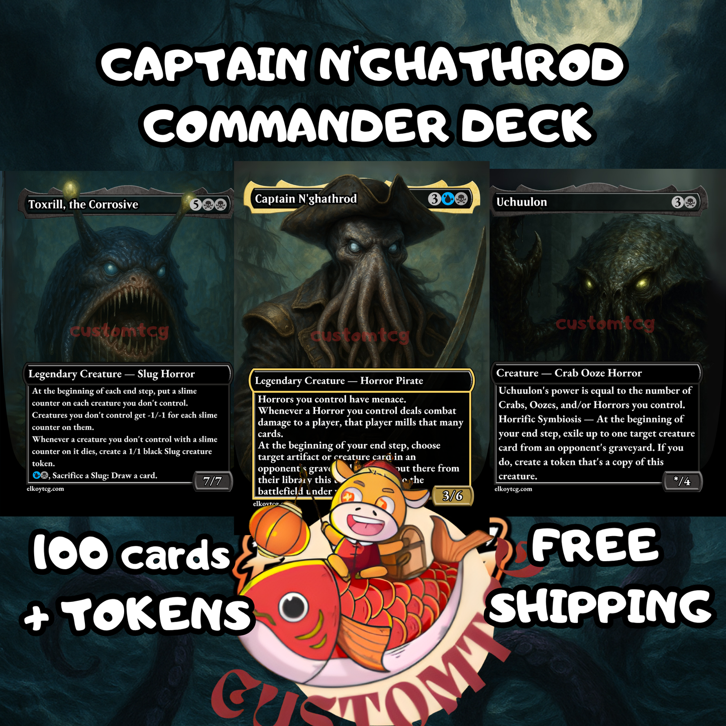 Captain N'ghathrod Custom Deck