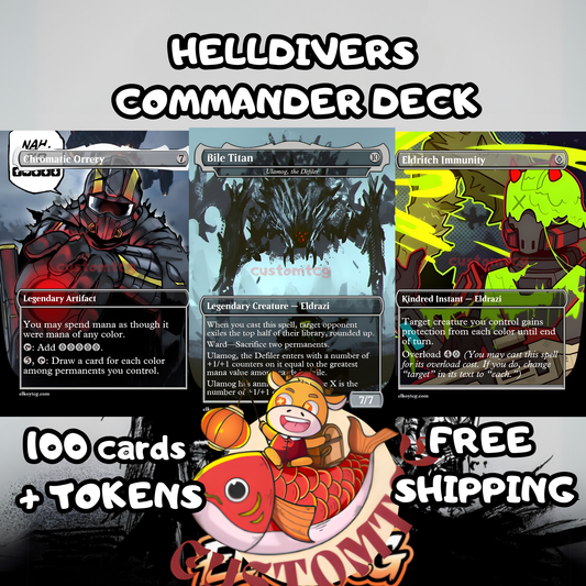 Helldivers Custom Themed Deck
