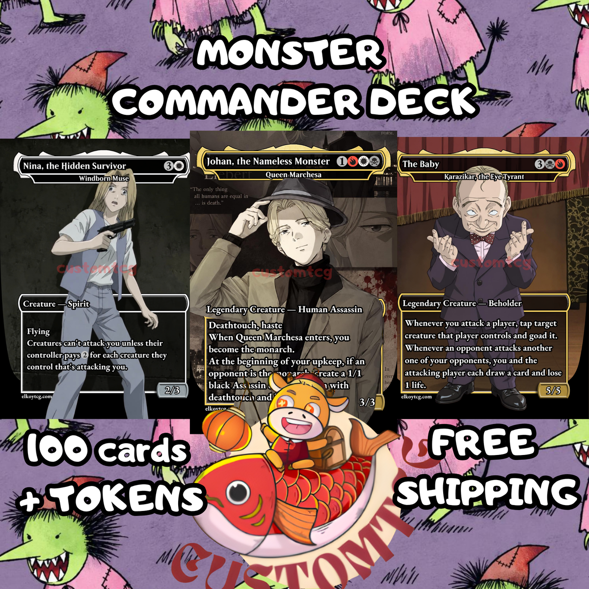 Monster Custom Deck