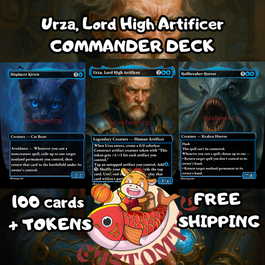 Urza, Lord High Artificer Custom Deck