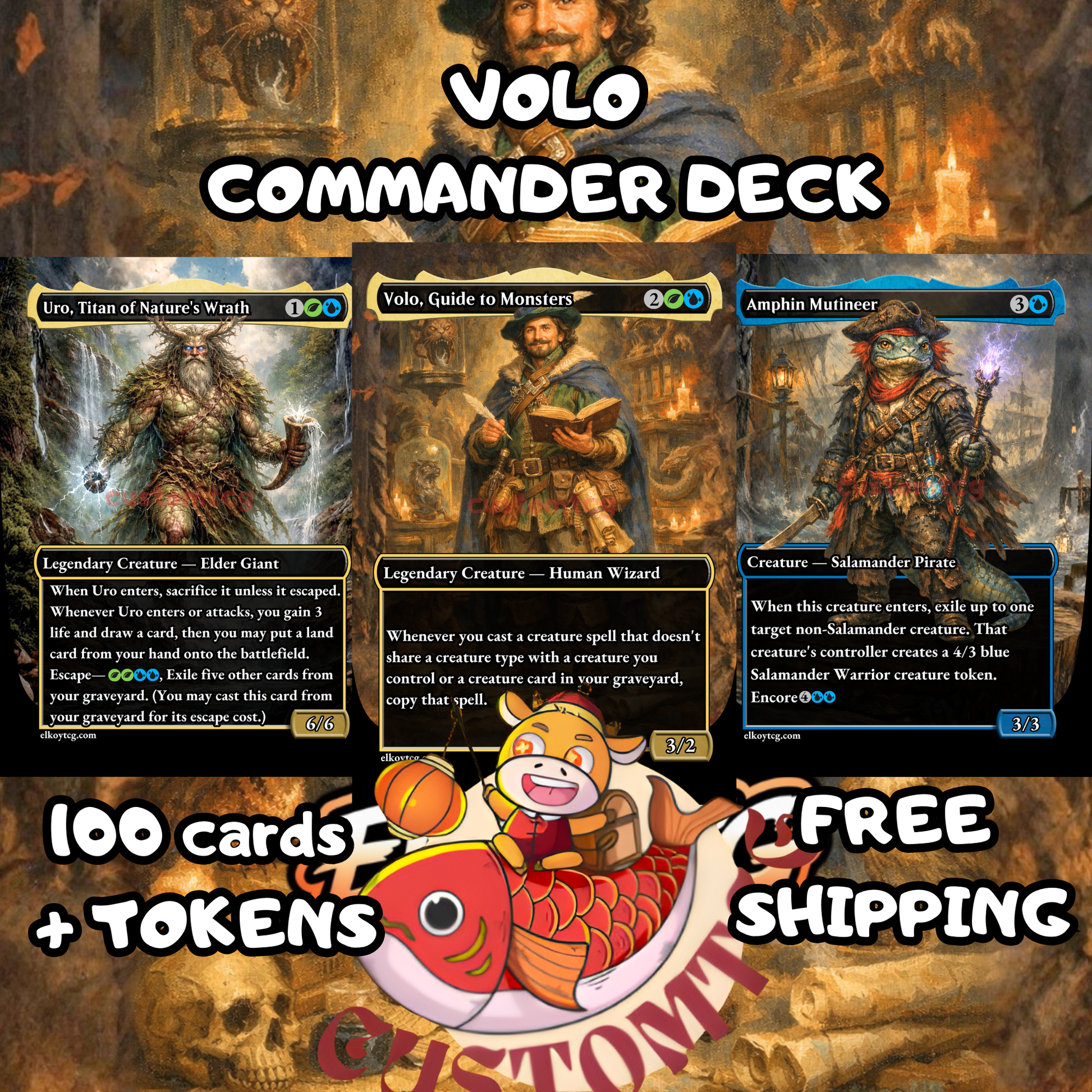 Volo, Guide to Monsters Custom Deck ElkoyTCG Volo, Guide to Monsters Custom Deck ElkoyTCG