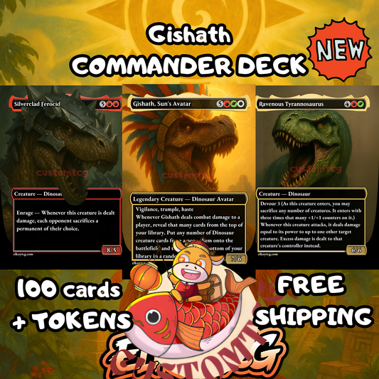 Gishath Custom Deck – Top 15 EDH Challenge! 🏆