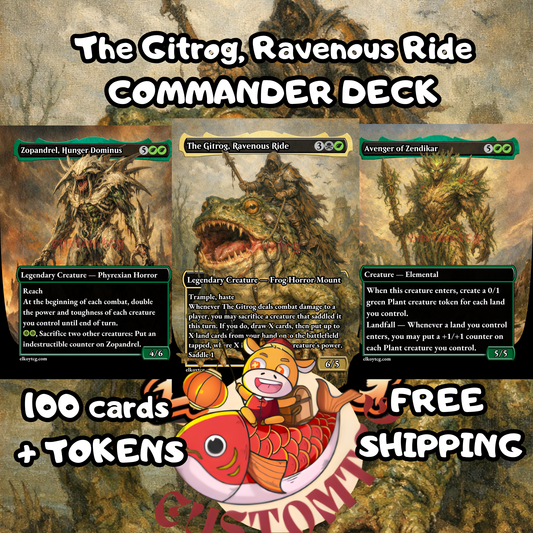 The Gitrog, Ravenous Ride Custom Deck