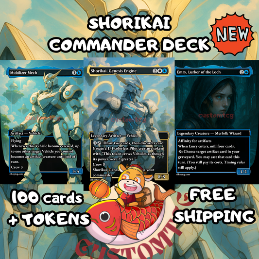 Shorikai Mecha Custom Themed Deck 💥