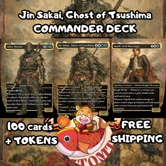 Jin Sakai, Ghost of Tsushima Custom Deck