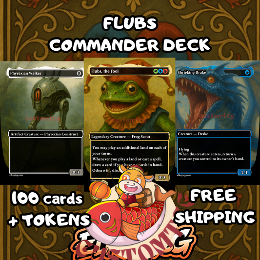 Flubs, the Fool V2.0 Custom Deck