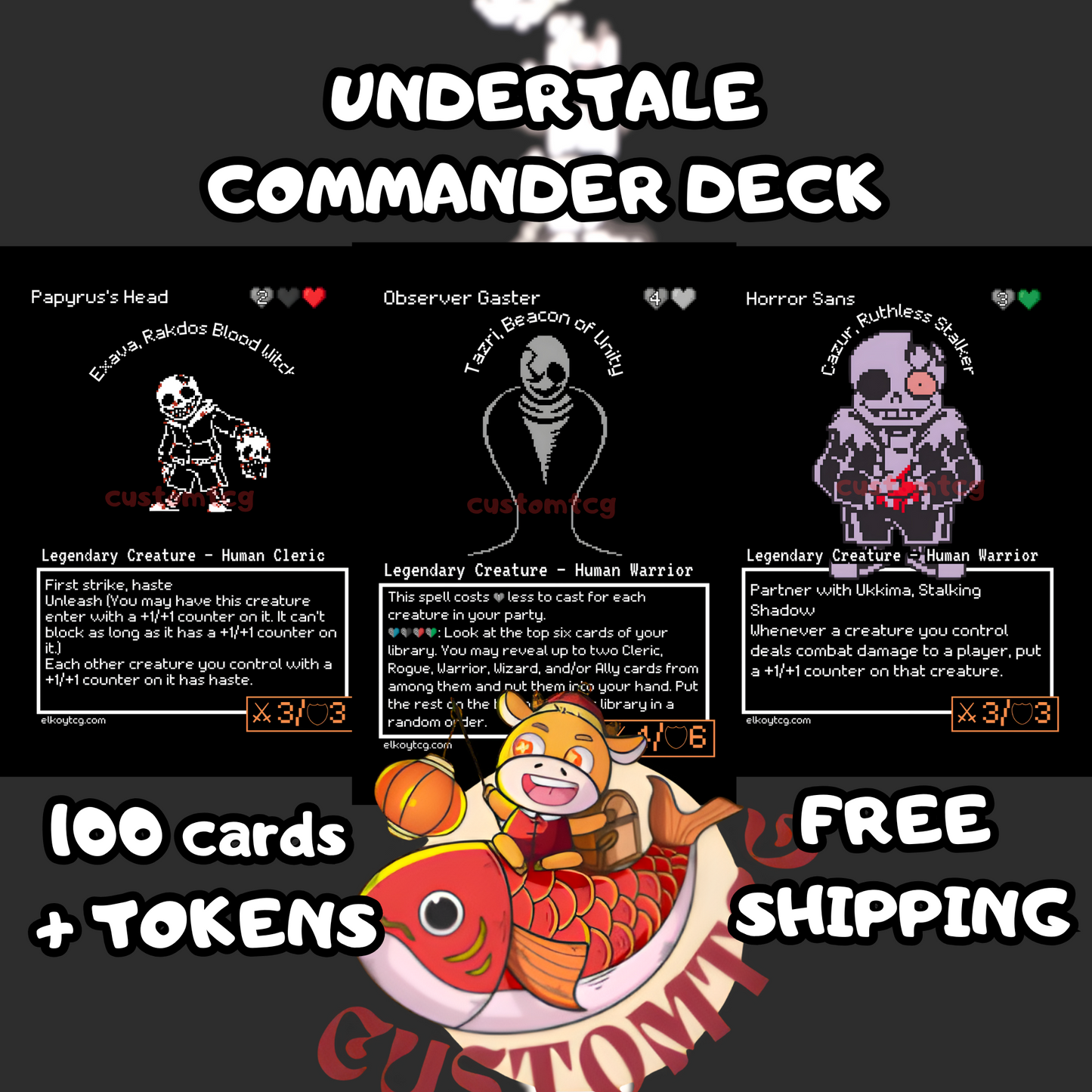 UNDERTALE Commander Deck