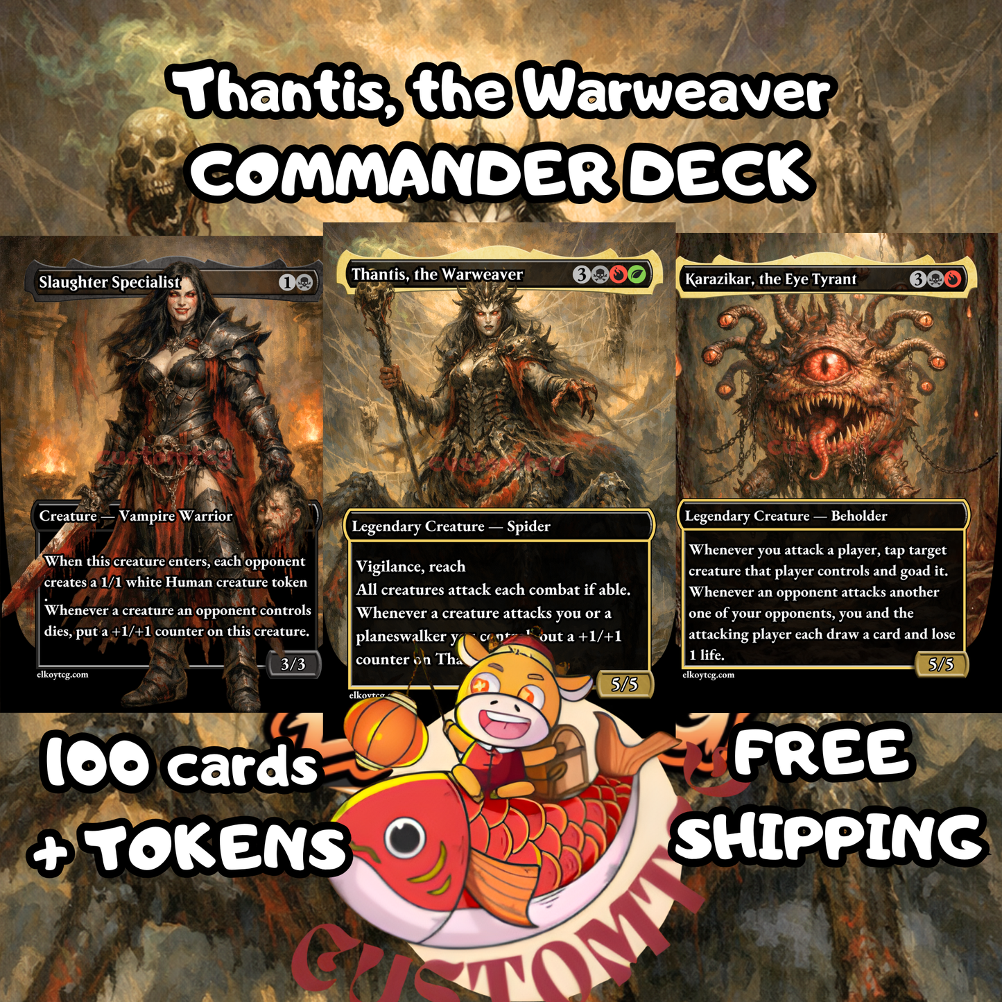 Thantis, the Warweaver Custom Deck