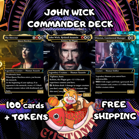 John Wick Commander Deck