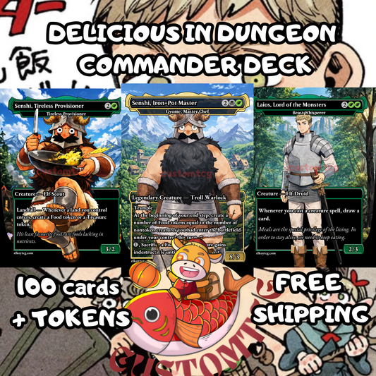 Delicious in Dungeon Custom Deck