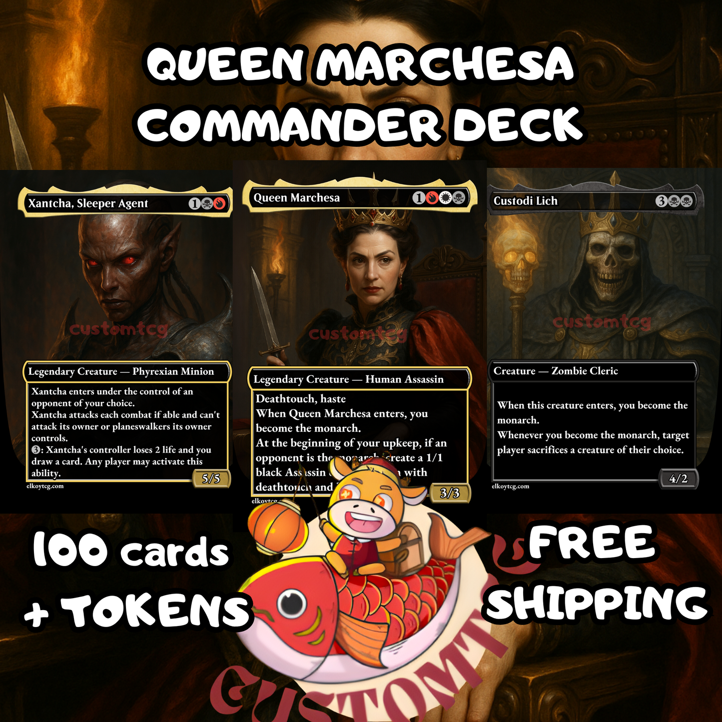 Queen Marchesa Custom Deck