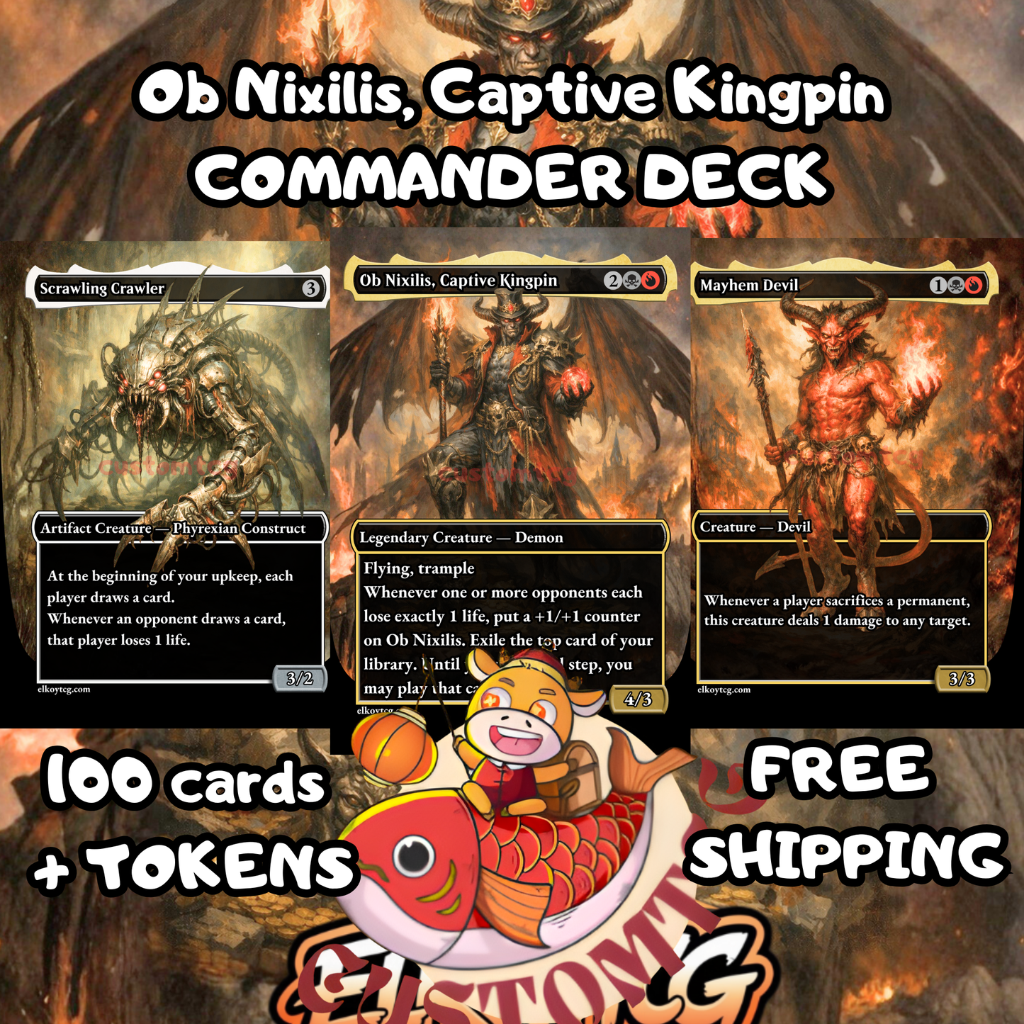 Ob Nixilis, Captive Kingpin Custom Deck