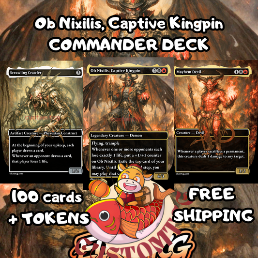 Ob Nixilis, Captive Kingpin Custom Deck