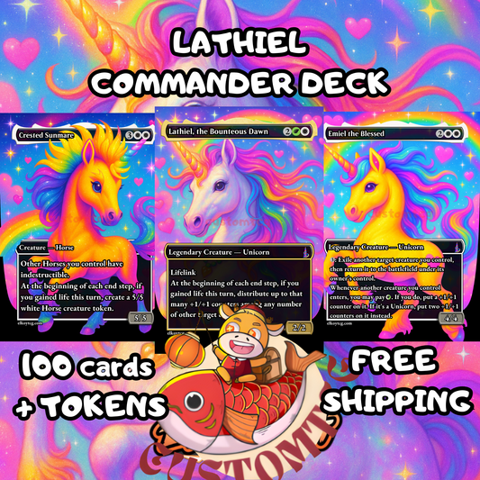 🌈 Lathiel, the Bounteous Dawn – Custom Deck