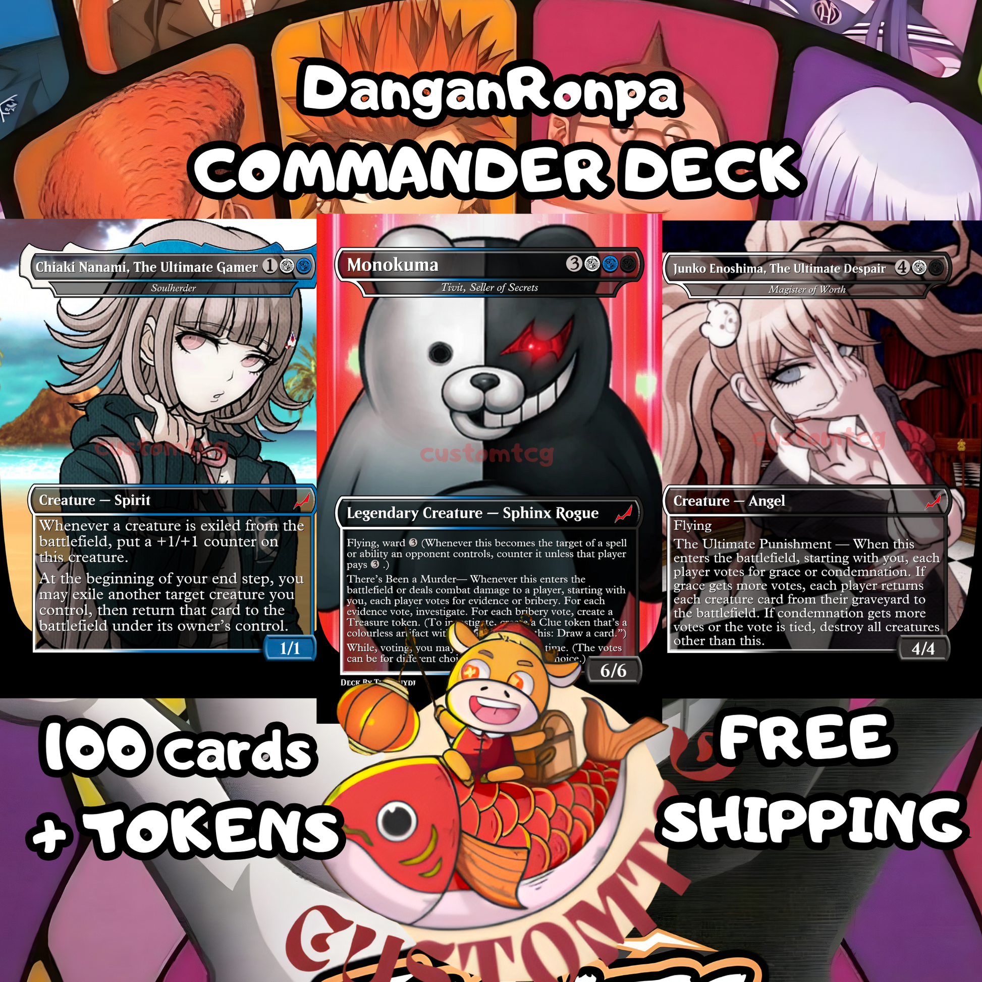 DanganRonpa Custom Themed Deck