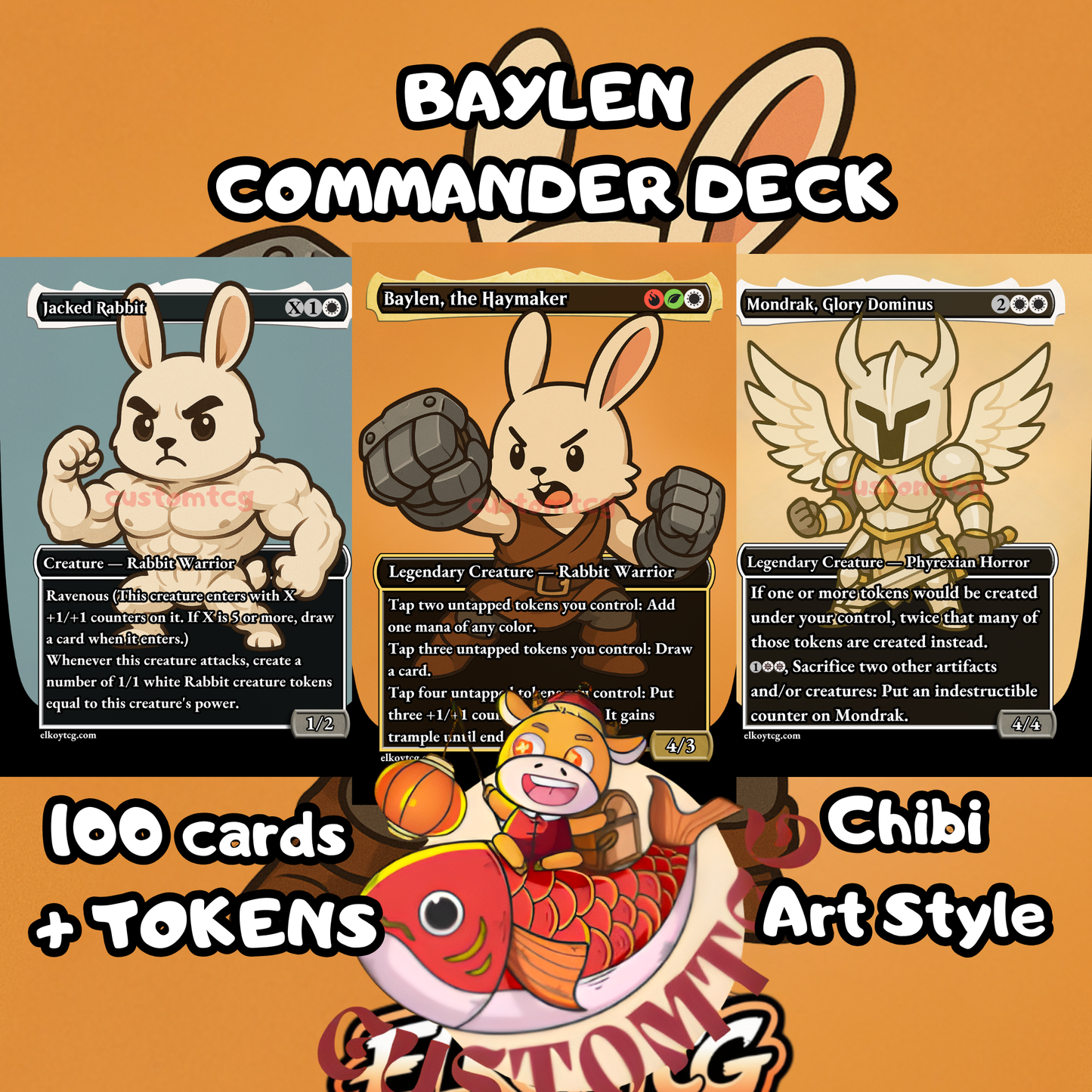 Baylen, the Haymaker – Custom Deck ⚔️