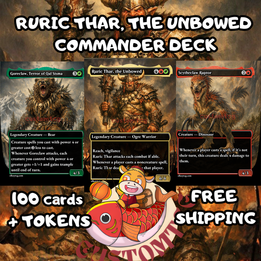 Ruric Thar, the Unbowed Custom Deck