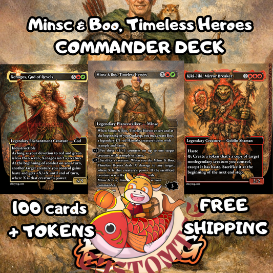 Minsc & Boo, Timeless Heroes Custom Deck