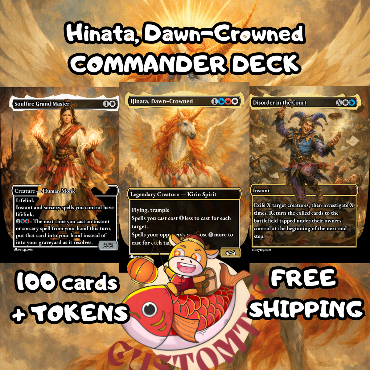 Hinata, Dawn-Crowned Custom Deck