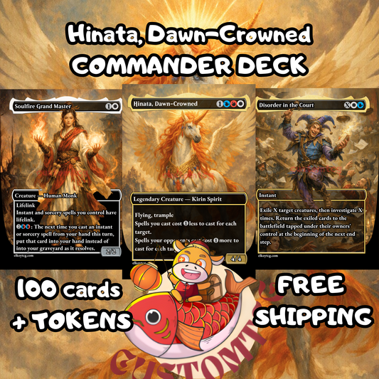 Hinata, Dawn-Crowned Custom Deck