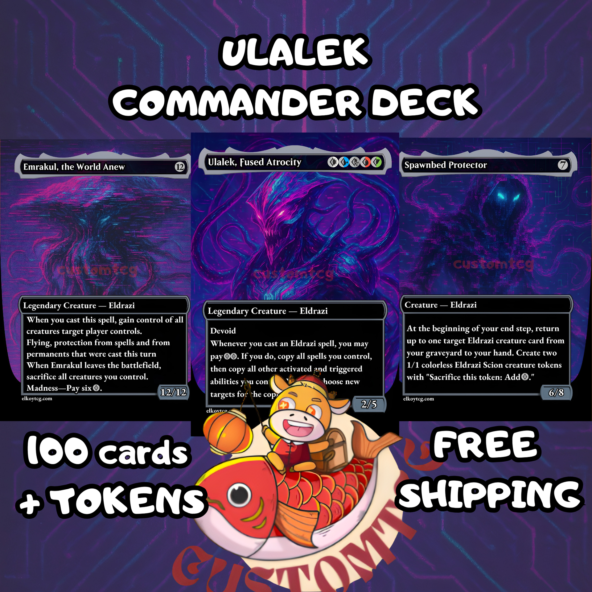 Ulalek, Fused Atrocity – Custom Deck – ElkoyTCG