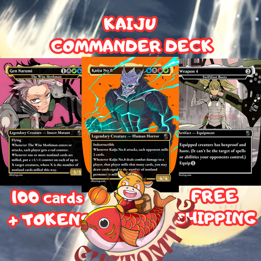 KAIJU Custom Deck