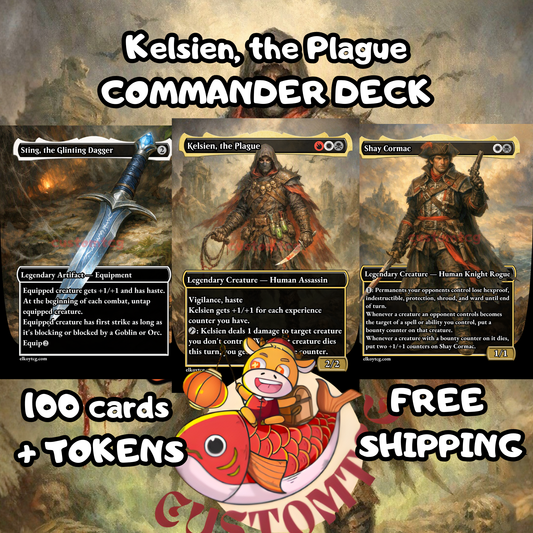 Kelsien, the Plague — Mardu Voltron Assassin Custom Deck