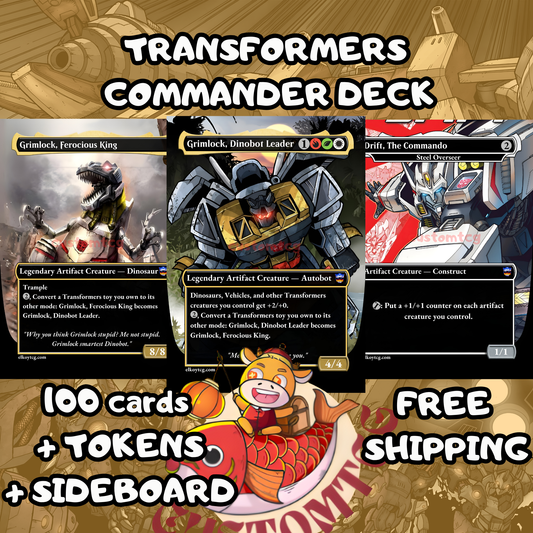 Tr4nsf0rm3rs commander deck