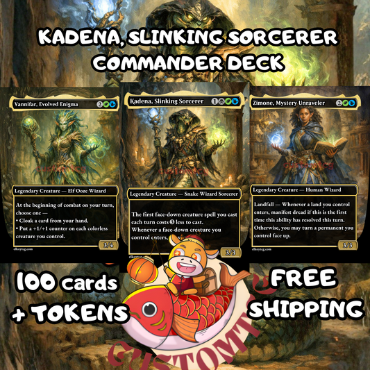Kadena, Slinking Sorcerer Custom Deck