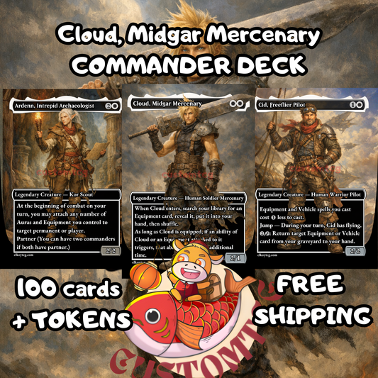 Cloud, Midgar Mercenary custom deck