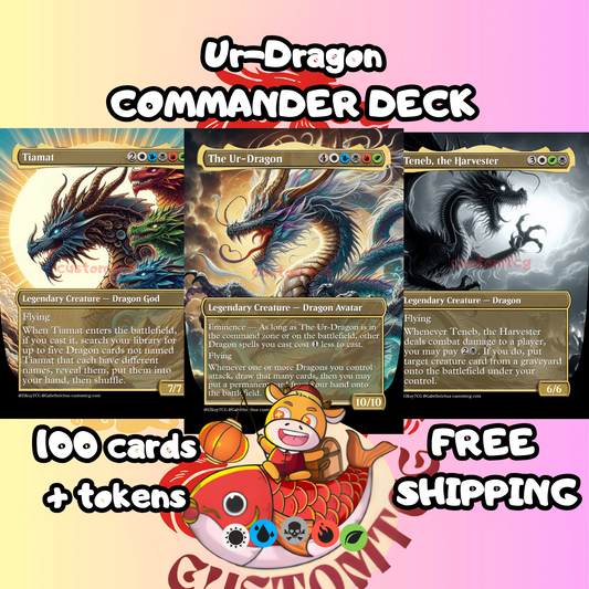 The Vr-Dr4gon C0mmander Deck