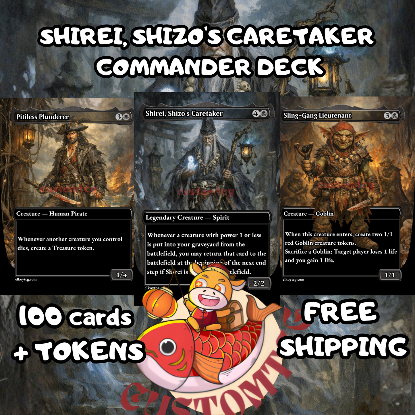 Shirei, Shizo’s Caretaker Custom Deck