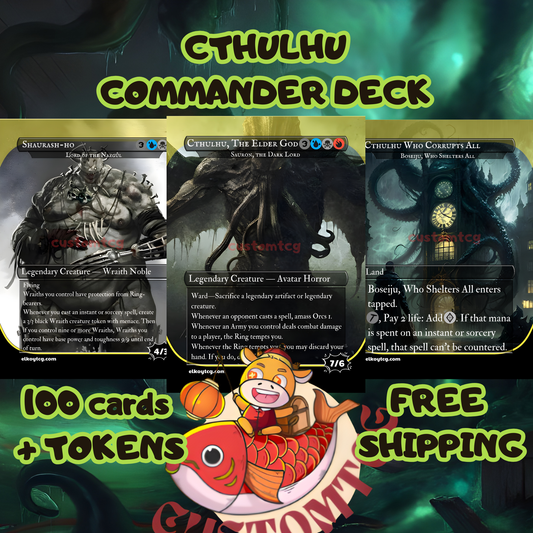 Custom MTG Commander Decks  Anime, Videogame & Fantasy Cards  Page 5   ElkoyTCG