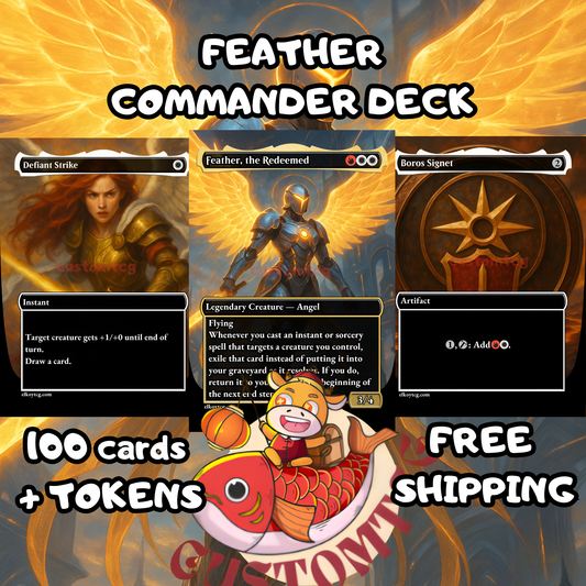 Feather, the Redeemed – Custom Deck [#98 of EDH Top 100 Challenge]