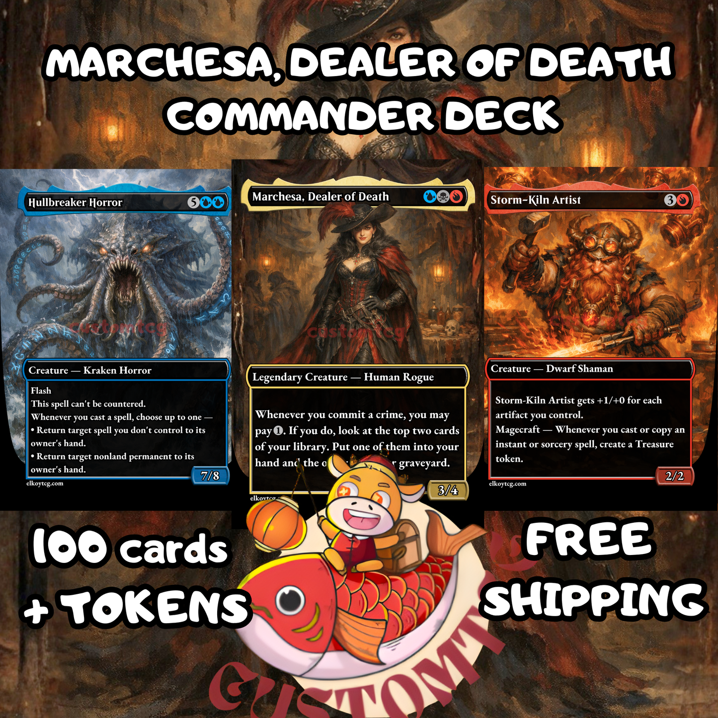 Marchesa, Leader of Death Custom Deck