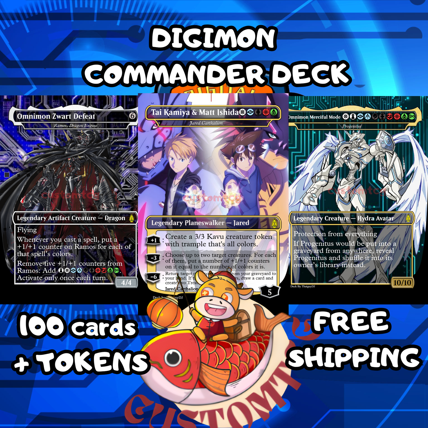 custom digimon card Digimon Mutations Custom Deck – ElkoyTCG